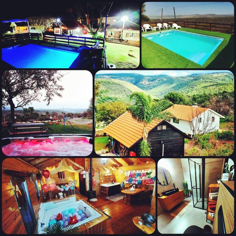 Villa Tal Nof Cabins à Manot Extérieur photo